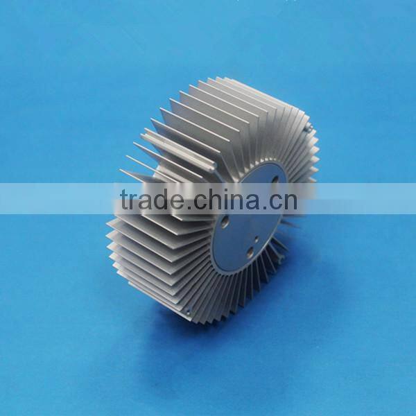 Precise cnc machined aluminum heatsink
