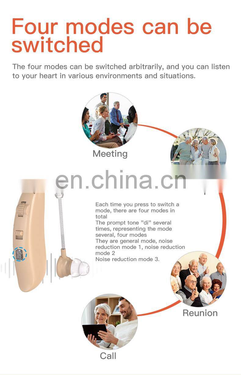 Hearing Aids Rechargeable BTE Hearing Ampilifer Audifono Para Sordo Horgerat Ear & Hearing Aids for Seniors