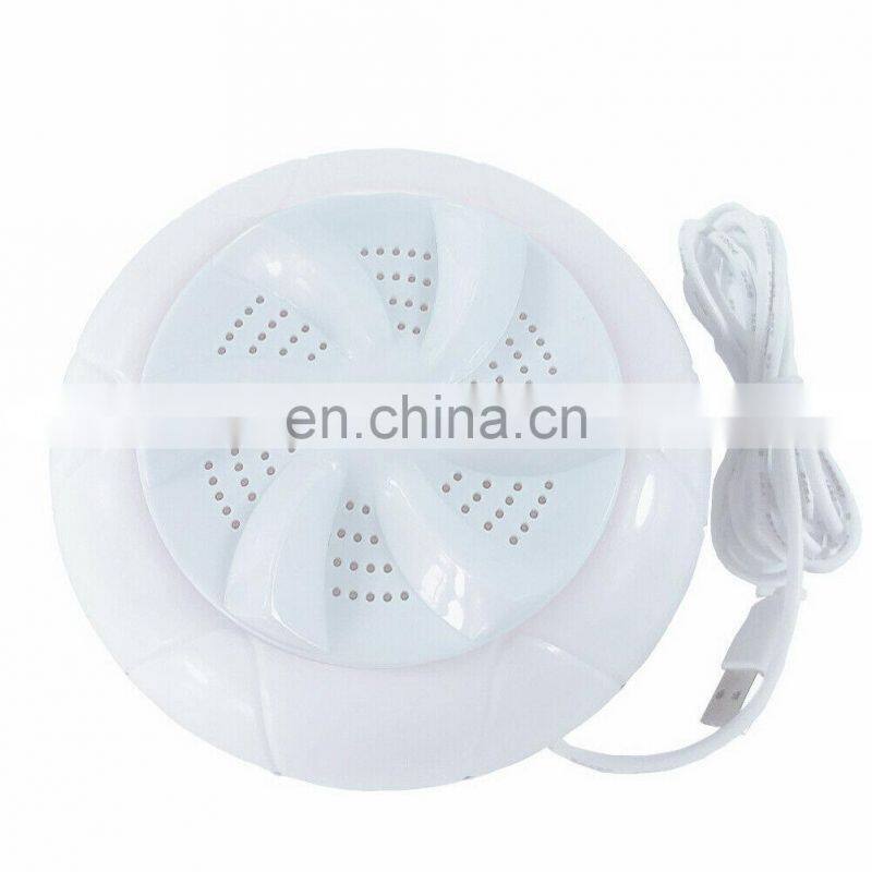 Mini 6W Portable Ultrasonic Turbo Washing Machine Personal Laundry Washer USB