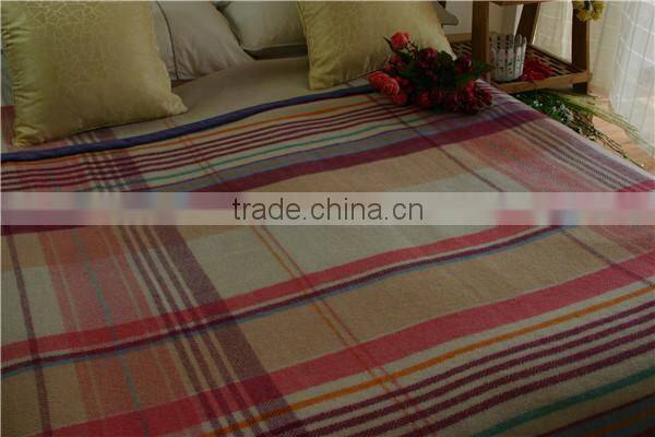 NO 1 factory used handmade recycled wool blanket