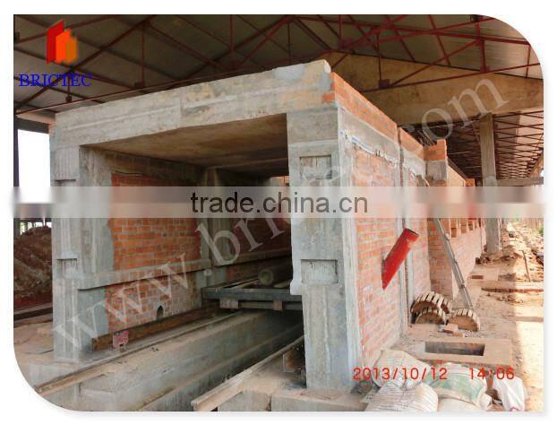 electric clay brick kiln in automatic clay mud brick making plant