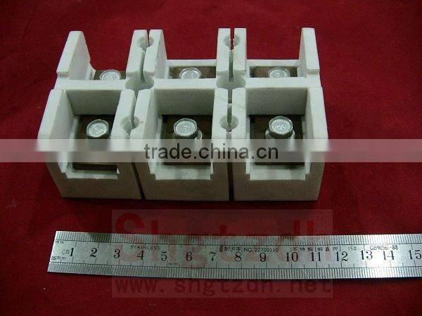 Ceramic terminal block connector