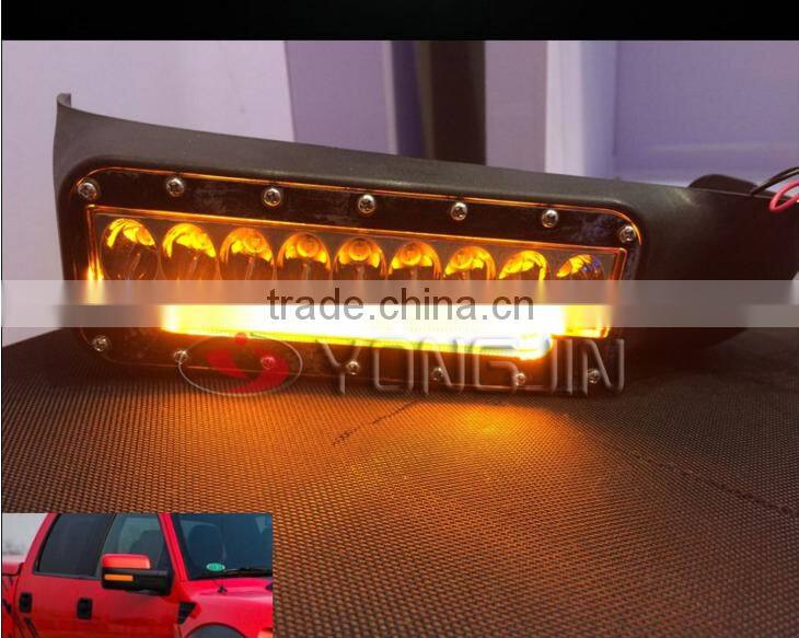 For F150 Raptor FORD ABS led side view mirror housing DOT led signal lights