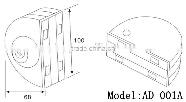 High quality tempered frameless SS or polish finish glass door lock for double door in glass