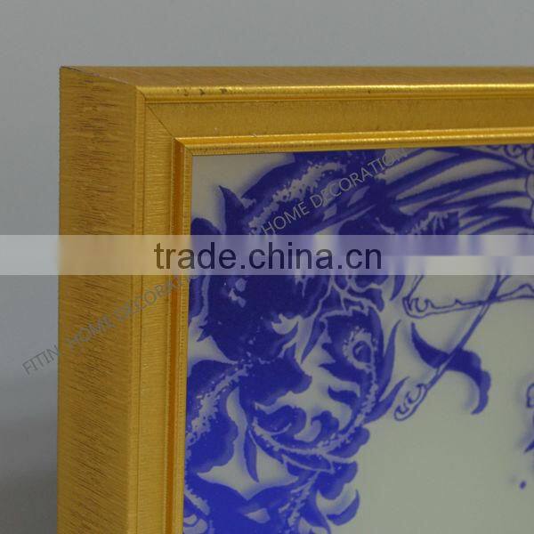 art photo frame wall clock