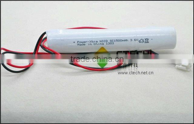 NiCD SC 1800mah battery 1.2v