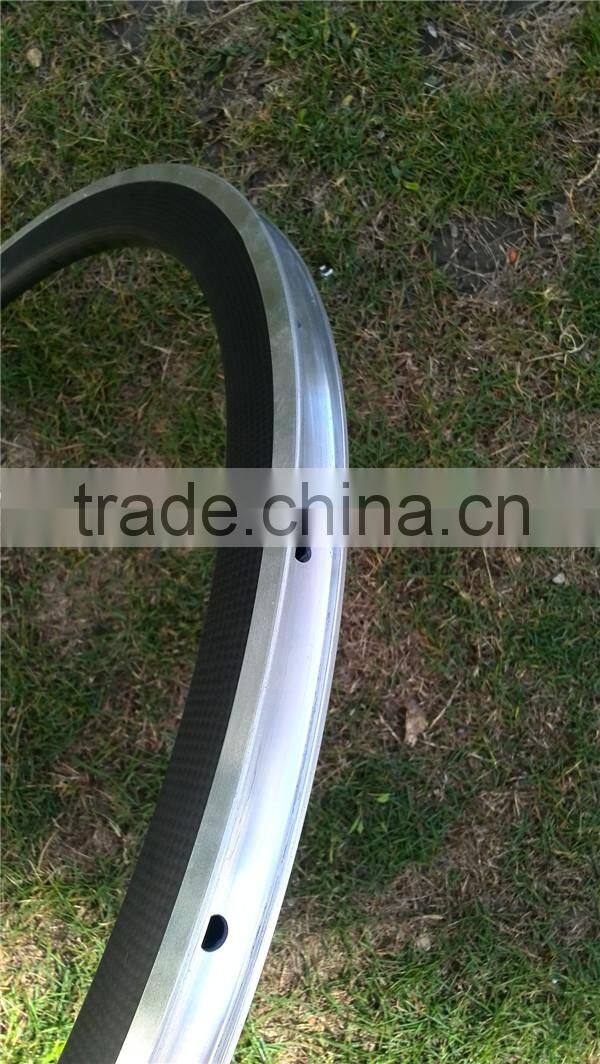 duarable road bike clincher rim 38mm depth aluminum braking bike rim 38mm depth