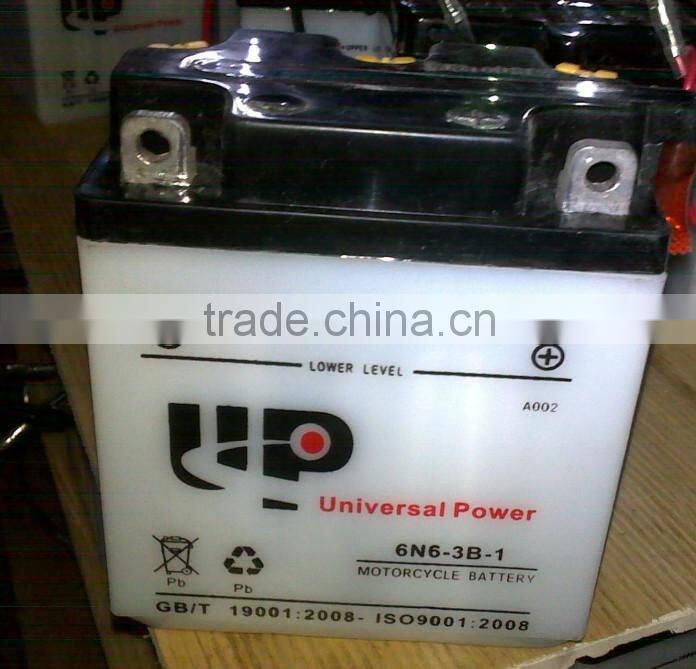 Dry Charged Vented Motorcycle Battery YB4L-B 12V 3AH