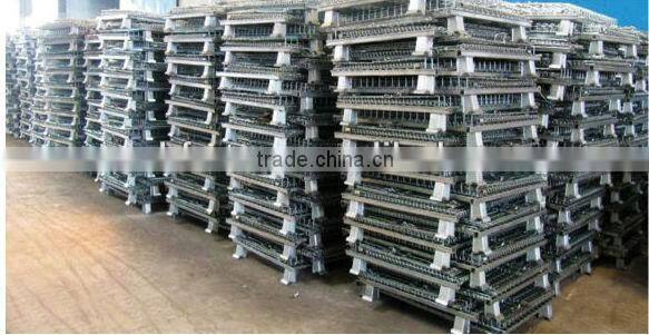 Alibaba supplier galvanized steel cage container