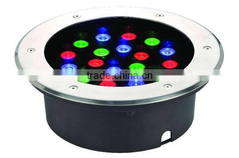 Factory direct sale 15W COB LED underground light IP68 Buried recessed floor outdoor lamp DC 24V OR AC110/220V