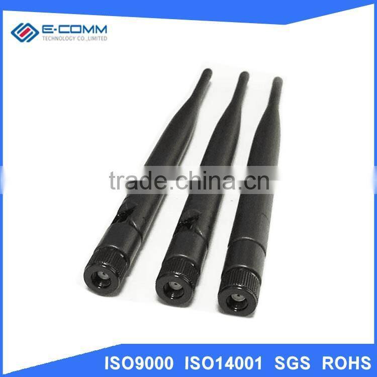 Top selling!! 868M/900M/915Mhz antenna module 5dbi Omni direction RP-SMA male folding