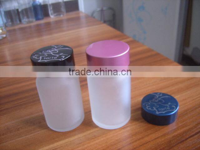 60ml frosted medicine glass bottle with screw cap