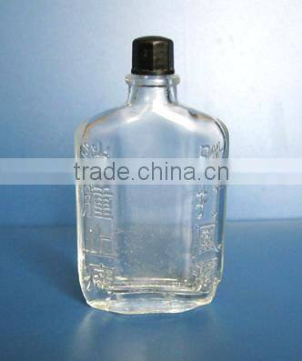 clear medicine glass bottle for liquid medicine bottle in 2oz