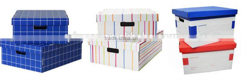 Custom High Quality Paper Storage Packaging Box