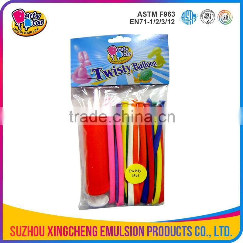 colorful animal shaped helium balloon