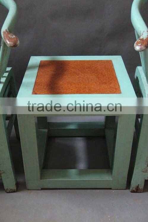 Chinese reproduction chair and tea table