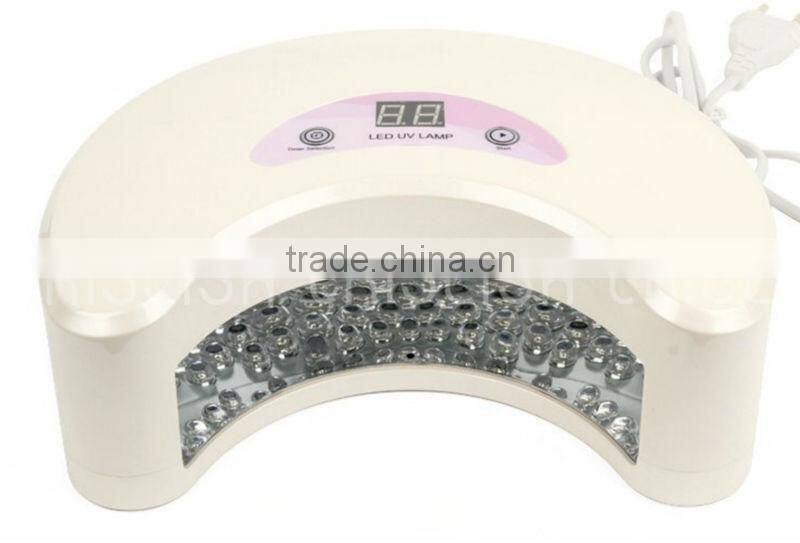 12W LED LAMP NAIL GEL CURE LAMP RICH COLOR WITH 30S 60S TIMER NAIL BEAUTY NAIL ART+NAIL FAN,