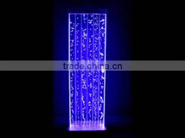 GH-DS723 Best sale colorful led light clear acrylic water bubble wall, led lighting indoor wall, panel bubble wall