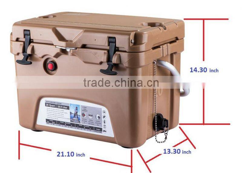 20QT Cooler box rotomolded coolers can store beverage pepsi and health food from china supplier
