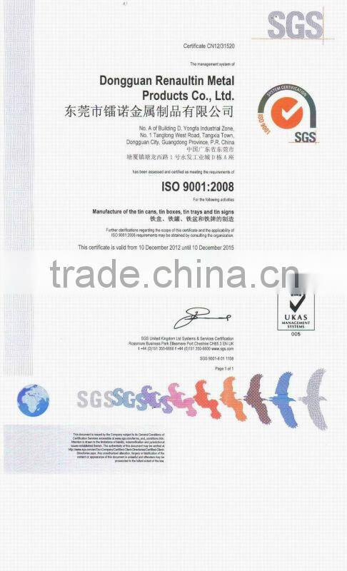 cool candy tin box, rectangule tin box with hinge, mints tin