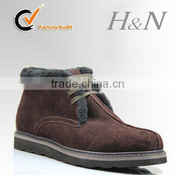 Mens Fur Leather boots 2013