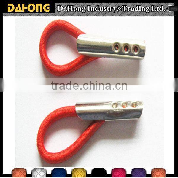 High quality high strength elastic cord with metal tip