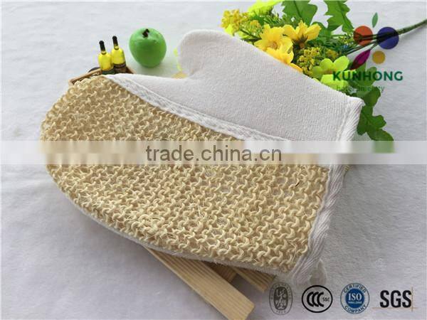 3-5 star disposable natural hotel loofah scrubber