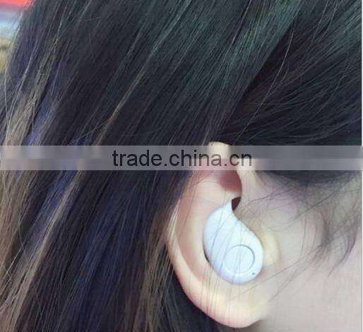 2016 High Quality phone microphone portable wireless headphone,sport bluetooth earphone