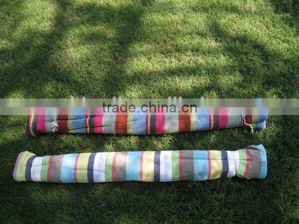 Outdoor camping canvas leisure hammock