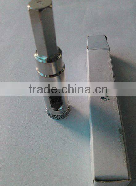 glass electroplated diamond drill bits