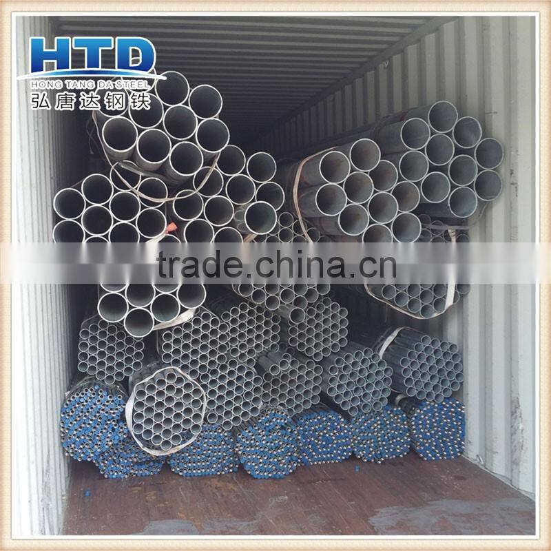China supplier galvanized round pipe