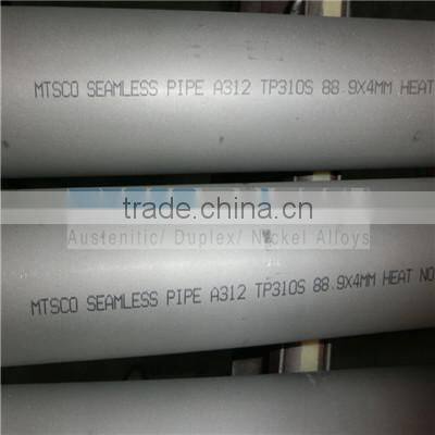 A312 TP310S Seamless Stainless Steel Pipe