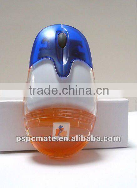 Aqua Mouse with Customized Floater Custom Computer Mouse