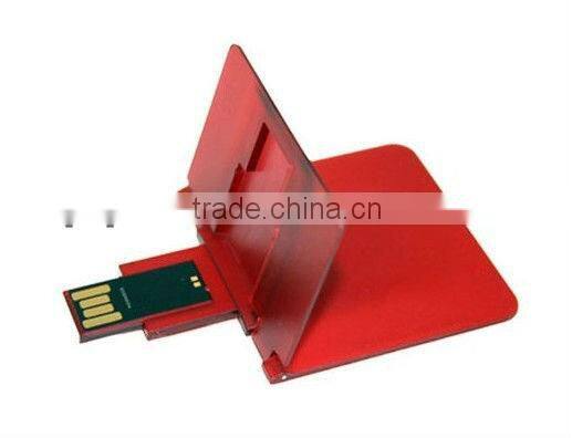 full capacity and PMS acceptable transparent plastic credit card 16GB USB Flash 2.0 Memory Stick Drive