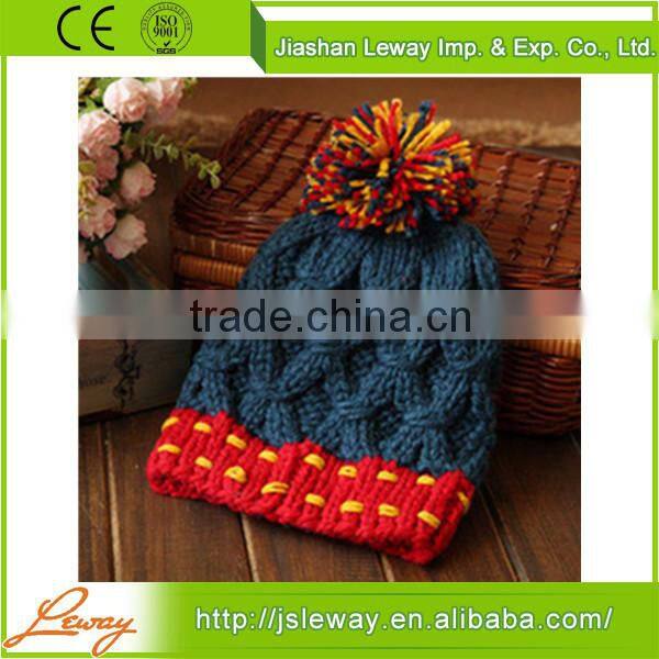 OEM High Quality China Sale Knitted Jacquard Woven Beanie Winter Hats