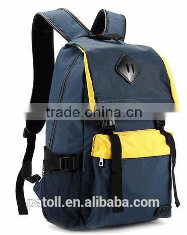 Fashionable stylish plain backpack