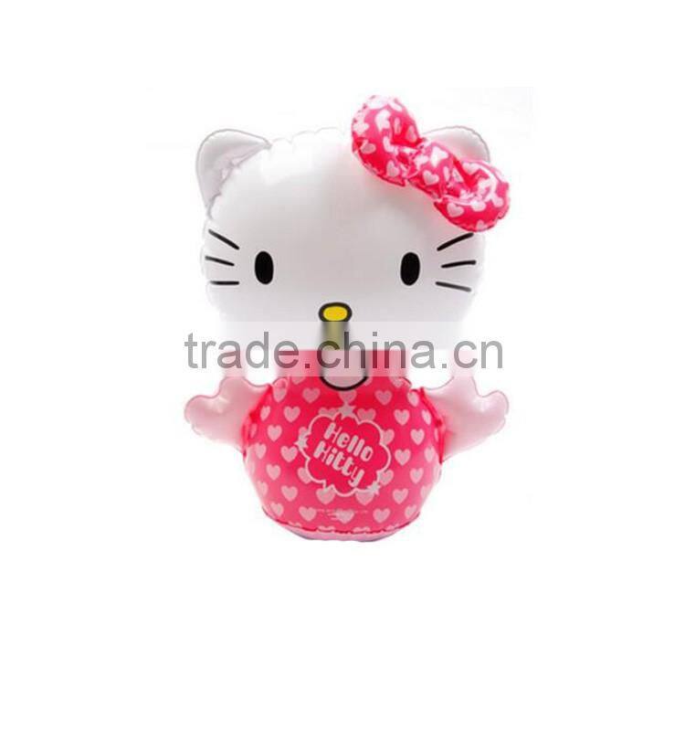 Best Selling Goods in Stock PVC Inflatable Hello Kitty Toys