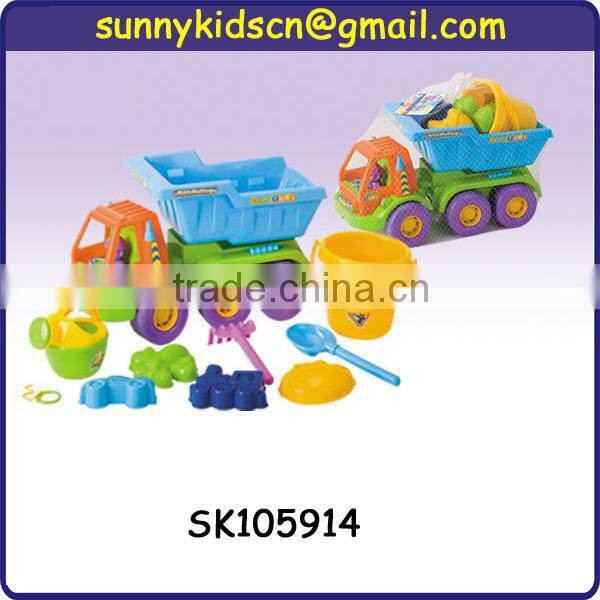 colorful sand beach pedal carts toys with EN71