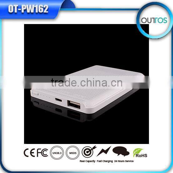 4000mah slim universal portable power bank for samsung galaxy /iphone/huawei