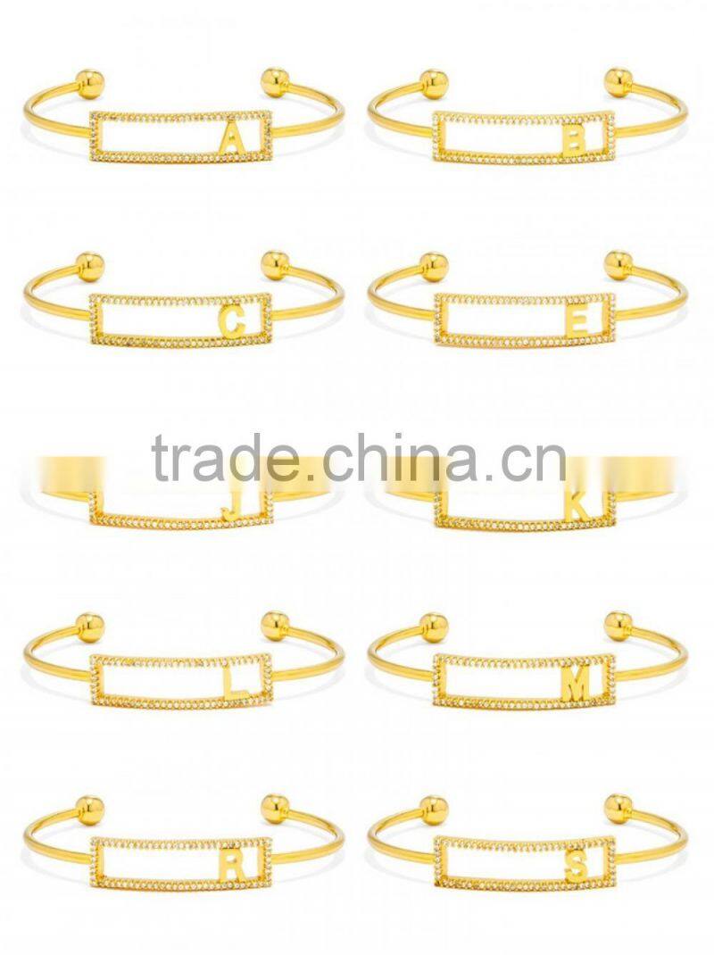 Engraved Leather Bracelet with Nameplate