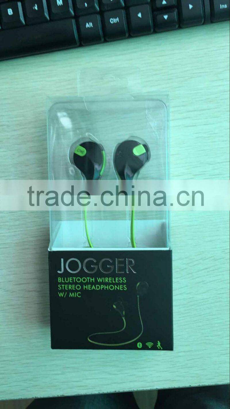 Newest wireless bluetooth headphone, stereo bluetooth Headset QY7, Sport Wireless Headphone