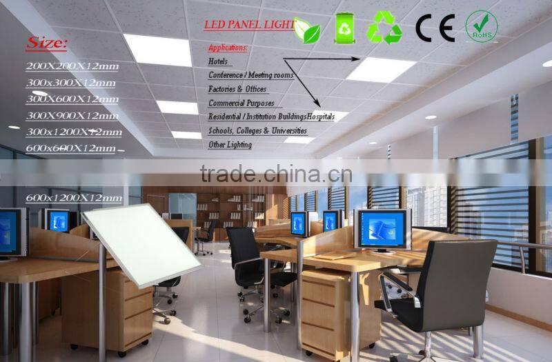 led downlight dimmable led panel light, square led light panel ceil lighting