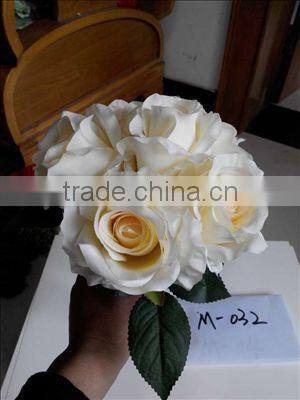 artificial flower bush or silk flower bush home decoration flower boquet