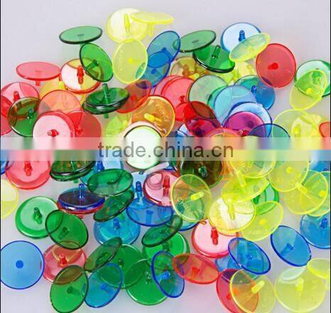 Promotional ABS plastic golf ball marker with logo