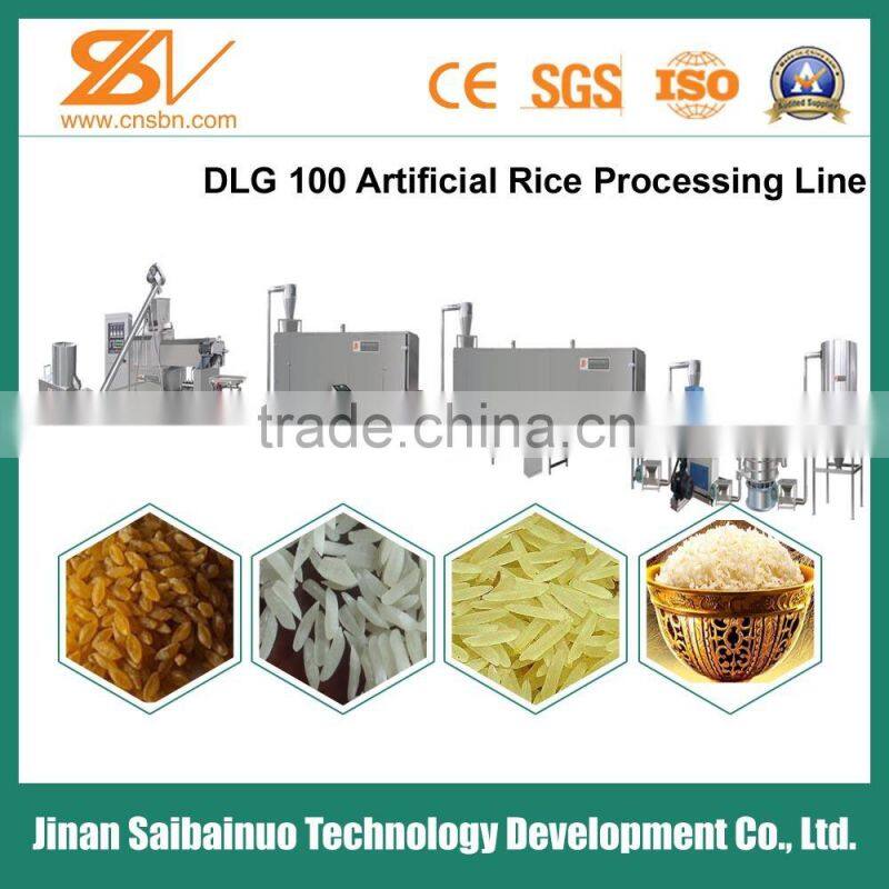 Enriched Nutritional Rice machine extruding processing line