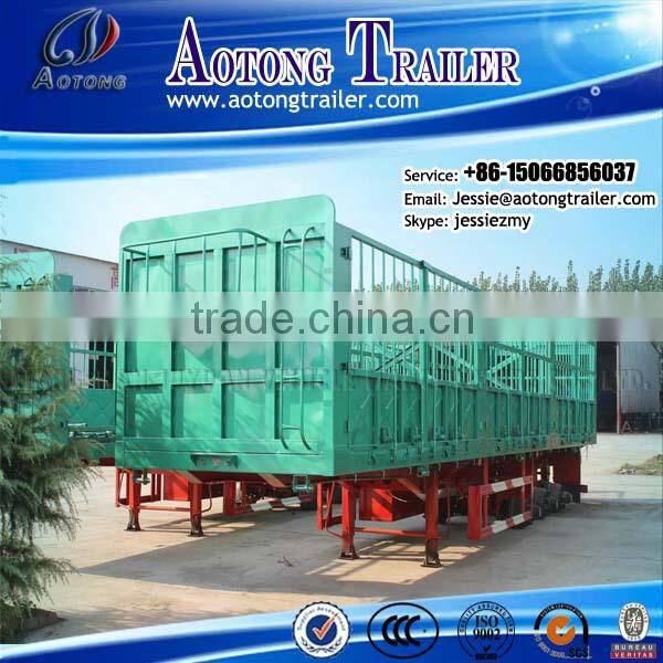Best selling tri-axle semi trailer for agricultural or sideline products' transportation