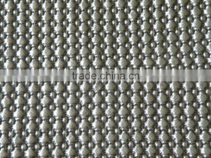 Padded winter embroidery quilting jacket/garment fabric