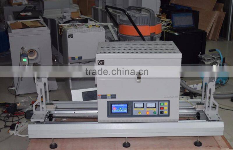 Automatic Sliding CVD graphene growth RTP tube furnace for nanomaterial preparation film deposition machine
