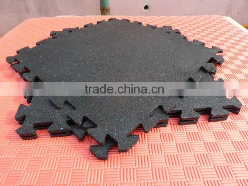 epdm soft surface rubber floor tile /exhibition flooring