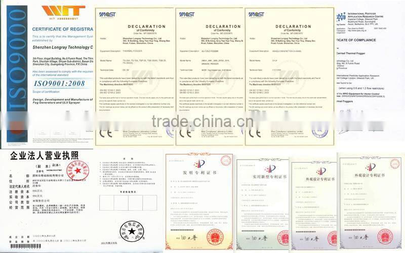 New 3600E Electric ULV cold mini fogger, ULV aerosol generator for pest control and garden